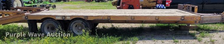 image for item DK1863 1993 CZ Engineering CZ24KT  equipment trailer