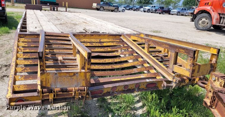 image for item DK1863 1993 CZ Engineering CZ24KT  equipment trailer