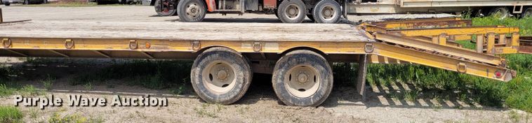 image for item DK1863 1993 CZ Engineering CZ24KT  equipment trailer