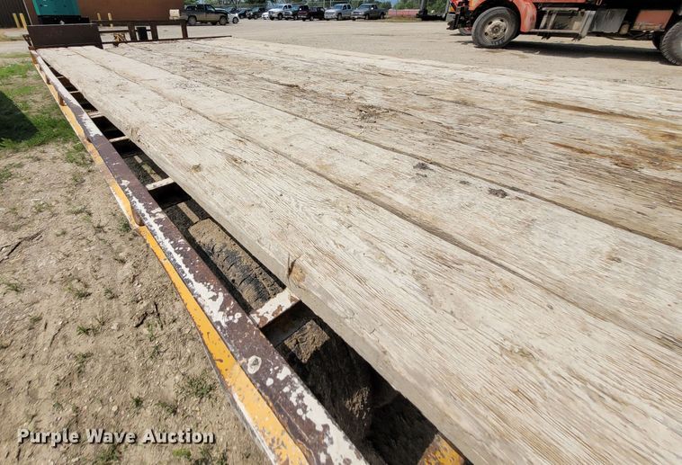 image for item DK1863 1993 CZ Engineering CZ24KT  equipment trailer