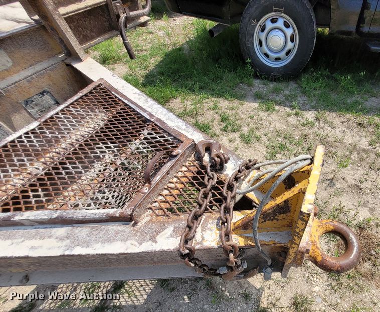 image for item DK1863 1993 CZ Engineering CZ24KT  equipment trailer