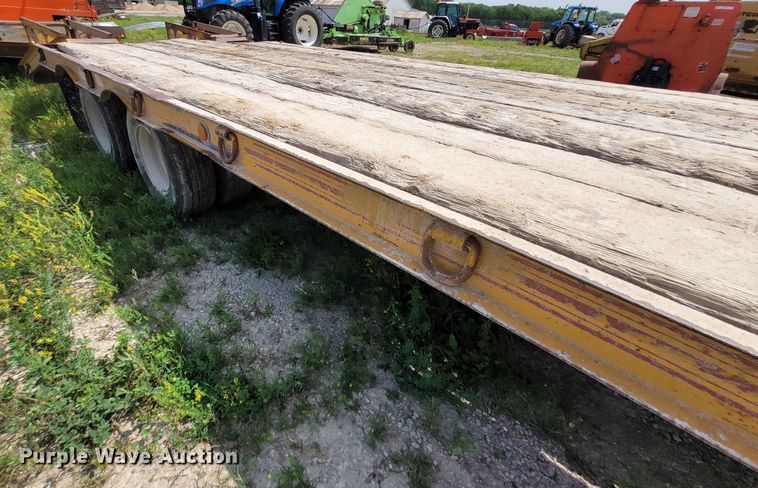 image for item DK1863 1993 CZ Engineering CZ24KT  equipment trailer