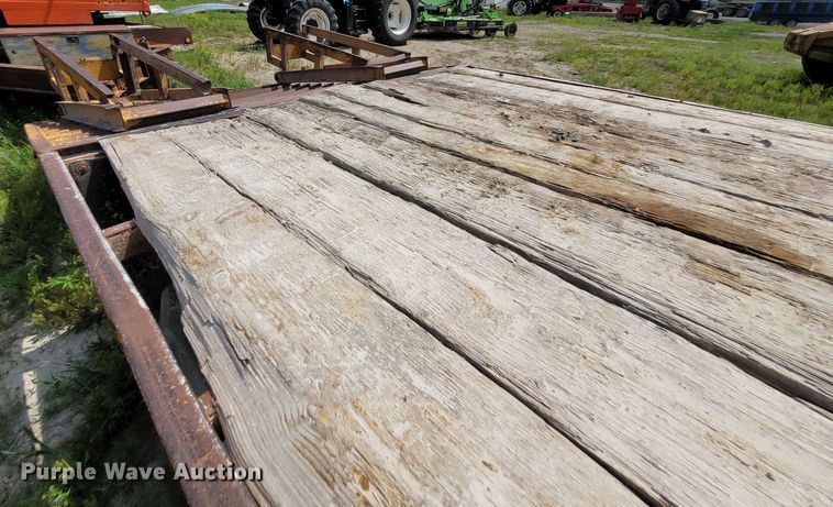 image for item DK1863 1993 CZ Engineering CZ24KT  equipment trailer