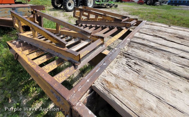 image for item DK1863 1993 CZ Engineering CZ24KT  equipment trailer