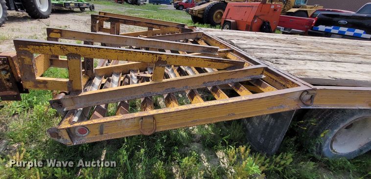 image for item DK1863 1993 CZ Engineering CZ24KT  equipment trailer