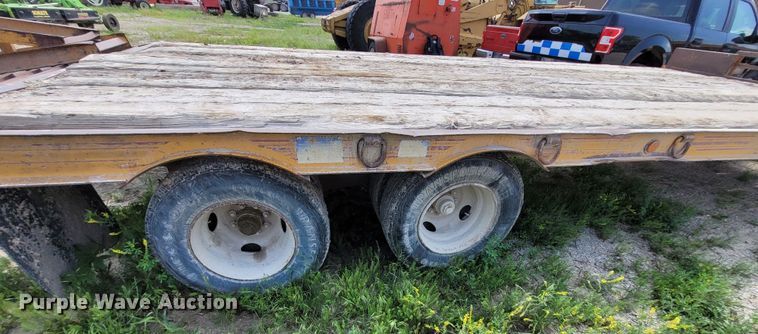 image for item DK1863 1993 CZ Engineering CZ24KT  equipment trailer