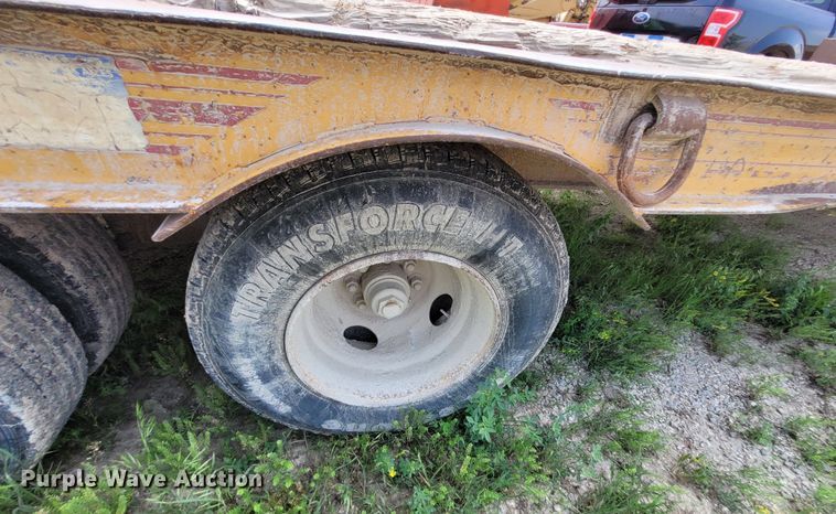 image for item DK1863 1993 CZ Engineering CZ24KT  equipment trailer