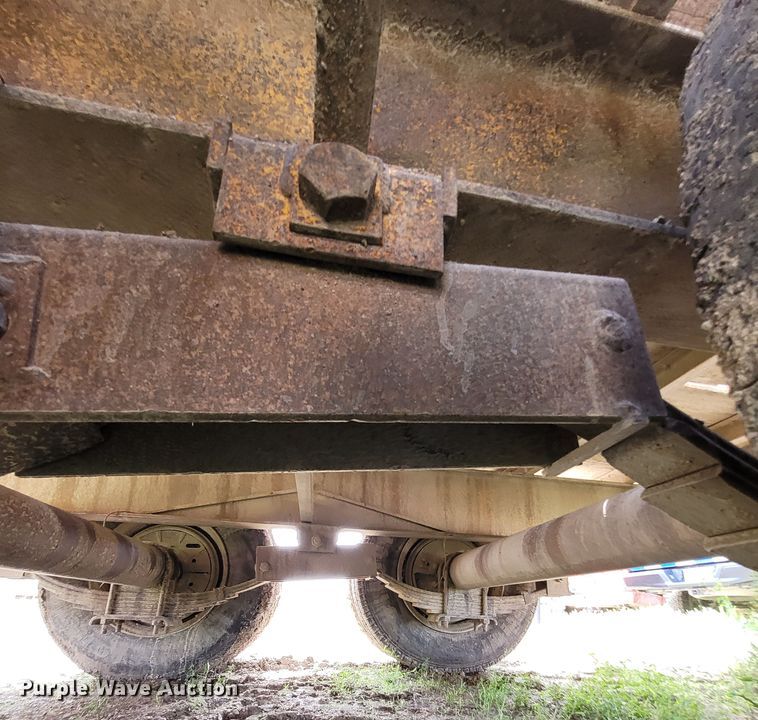 image for item DK1863 1993 CZ Engineering CZ24KT  equipment trailer