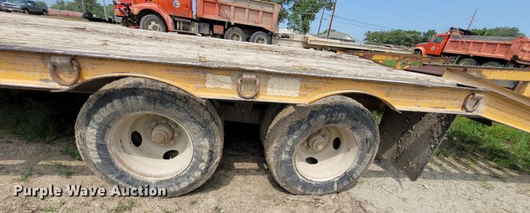 image for item DK1863 1993 CZ Engineering CZ24KT  equipment trailer