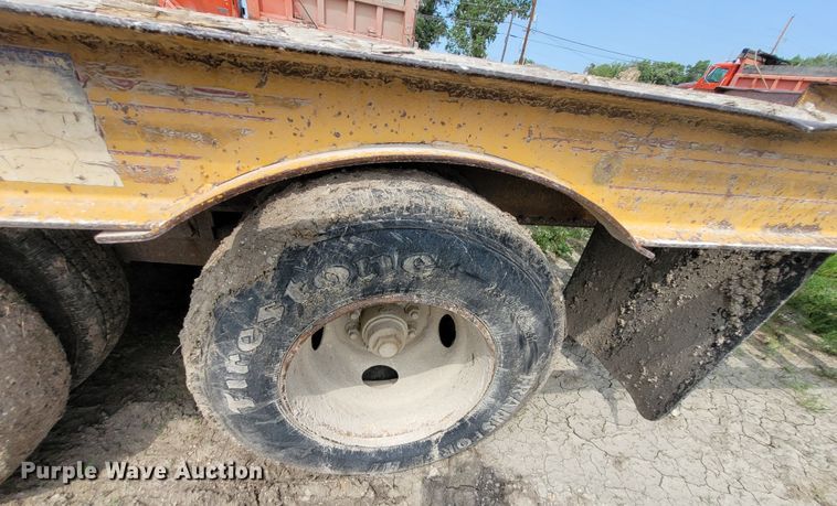 image for item DK1863 1993 CZ Engineering CZ24KT  equipment trailer