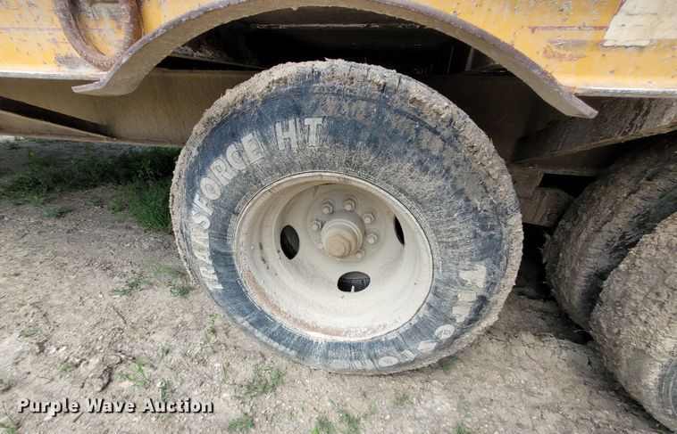 image for item DK1863 1993 CZ Engineering CZ24KT  equipment trailer