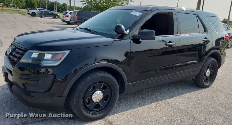 image for item DK1878 2016 Ford Explorer Police Interceptor  SUV