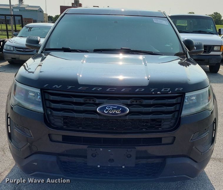 image for item DK1878 2016 Ford Explorer Police Interceptor  SUV