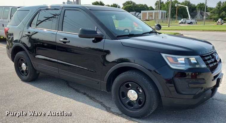 image for item DK1878 2016 Ford Explorer Police Interceptor  SUV