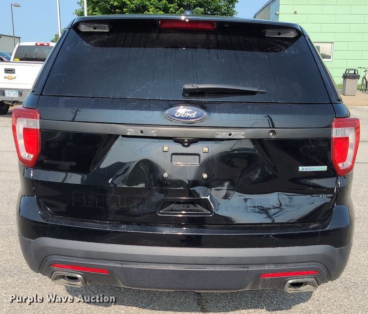 image for item DK1878 2016 Ford Explorer Police Interceptor  SUV