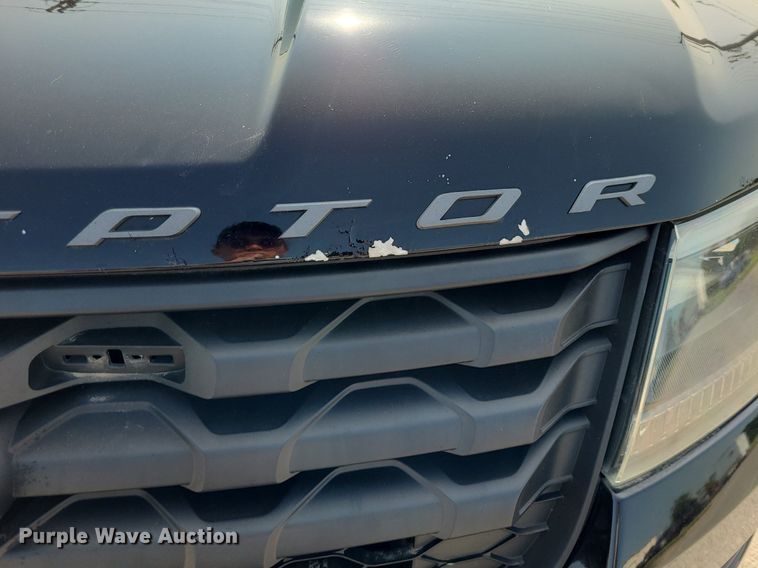 image for item DK1878 2016 Ford Explorer Police Interceptor  SUV