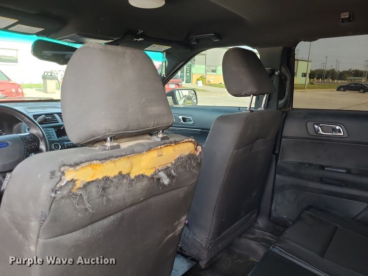 image for item DK1878 2016 Ford Explorer Police Interceptor  SUV