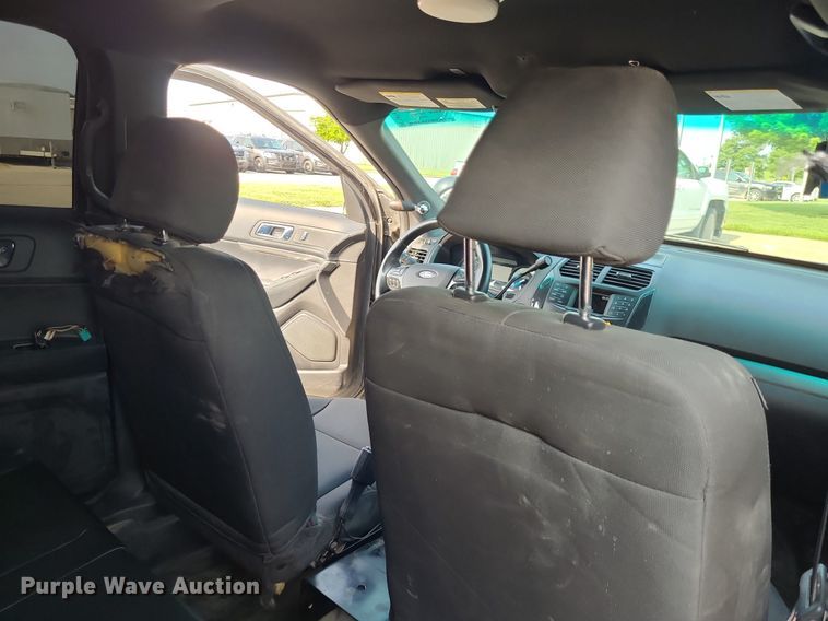 image for item DK1878 2016 Ford Explorer Police Interceptor  SUV