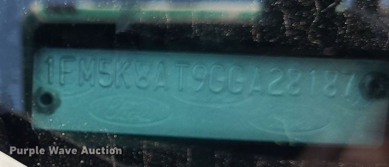 image for item DK1878 2016 Ford Explorer Police Interceptor  SUV