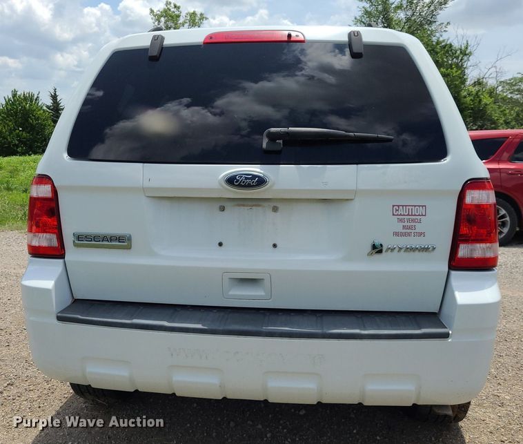 image for item DK1881 2010 Ford Escape Hybrid  SUV