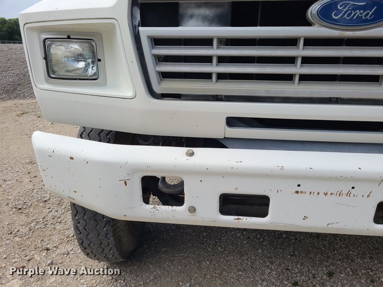 image for item DK1888 1990 Ford F800  sewer jetter truck