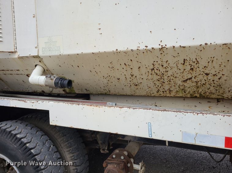 image for item DK1888 1990 Ford F800  sewer jetter truck