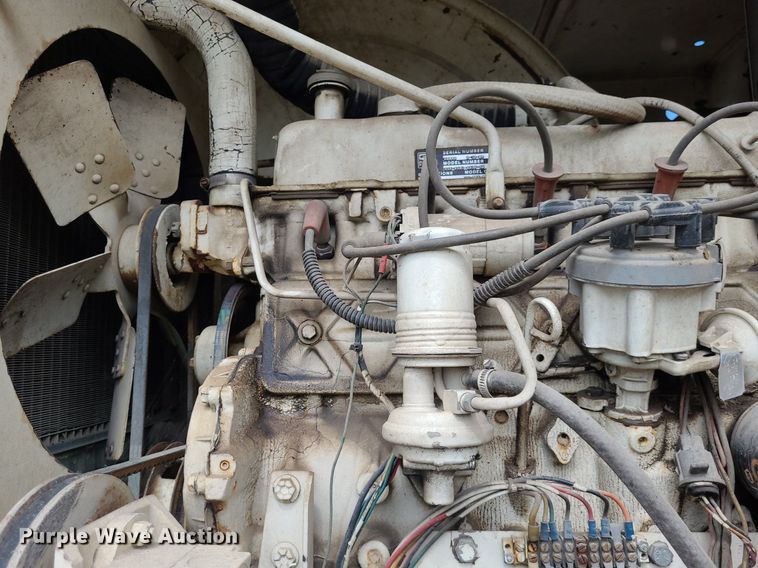 image for item DK1888 1990 Ford F800  sewer jetter truck