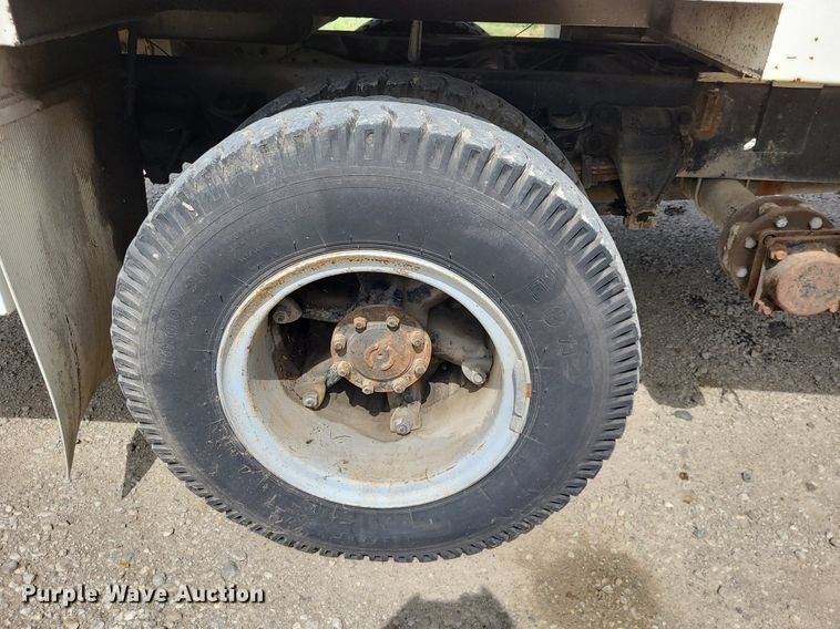 image for item DK1888 1990 Ford F800  sewer jetter truck