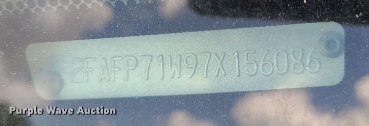 image for item DK1932 2007 Ford Crown Victoria Police Interceptor