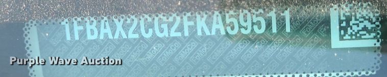 image for item DK1940 2015 Ford Transit 350  van