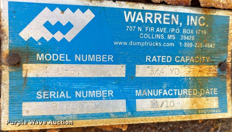 image for item DM4967 2011 Ford F350 Super Duty XL  dump bed pickup truck