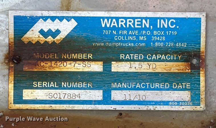 image for item DM4968 2011 Ford F350 Super Duty XL  dump bed pickup truck