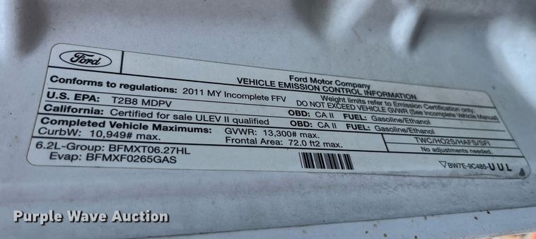 image for item DM4968 2011 Ford F350 Super Duty XL  dump bed pickup truck