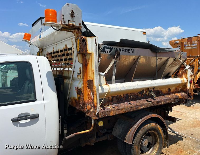 image for item DM4969 2009 Chevrolet Silverado 3500HD  dump bed pickup truck