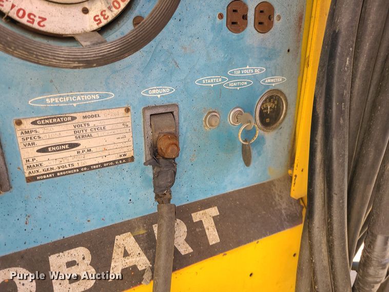 image for item DM4976 Hobart G-261  welder/generator