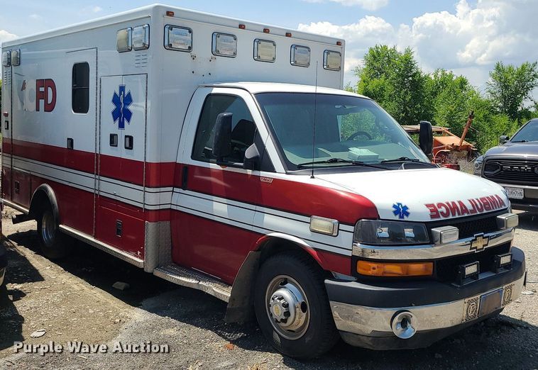 image for item DM4977 2016 Chevrolet Express G4500  ambulance