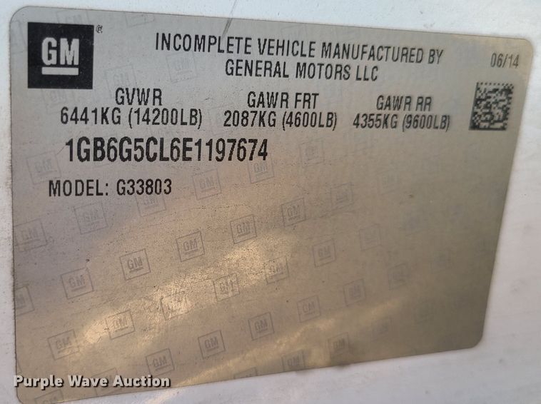 image for item DM4978 2014 Chevrolet Express G4500  ambulance