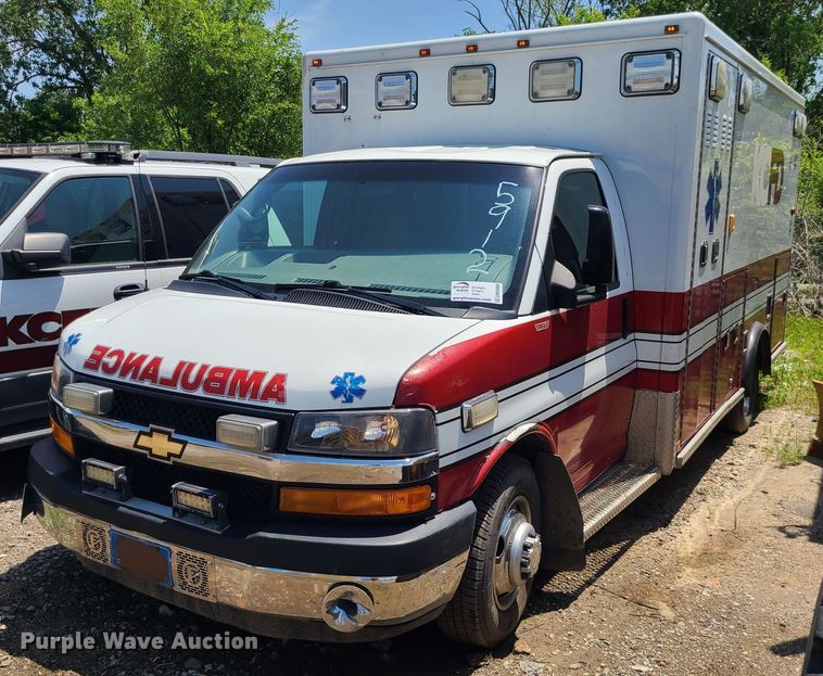 image for item DM4980 2014 Chevrolet Express G4500  ambulance
