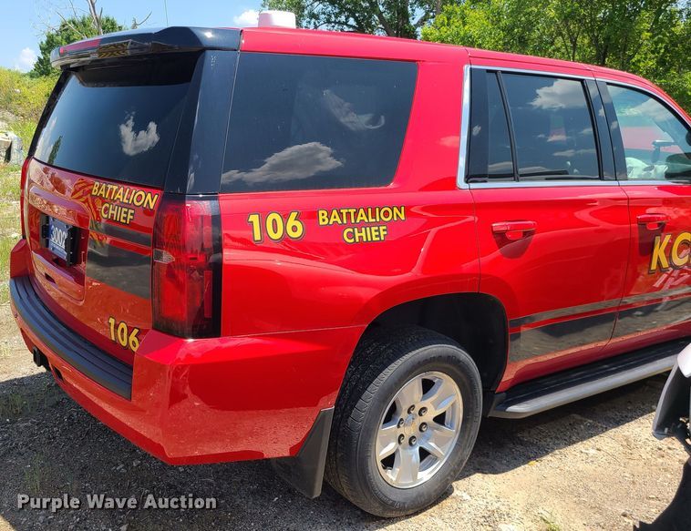 image for item DM4983 2020 Chevrolet Tahoe Police  SUV