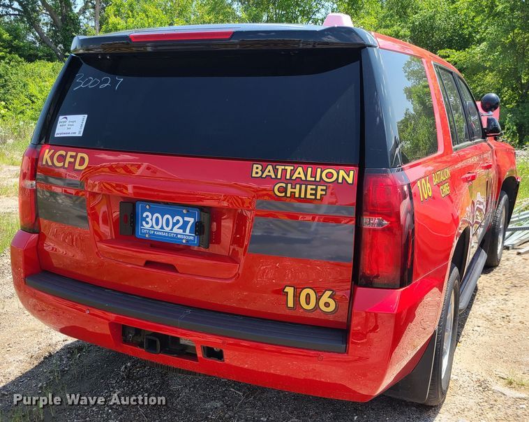 image for item DM4983 2020 Chevrolet Tahoe Police  SUV