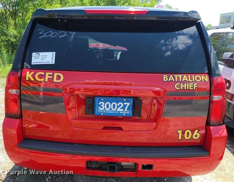 image for item DM4983 2020 Chevrolet Tahoe Police  SUV