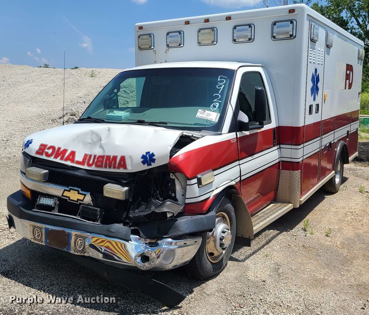 image for item DM4986 2016 Chevrolet Express G4500  ambulance