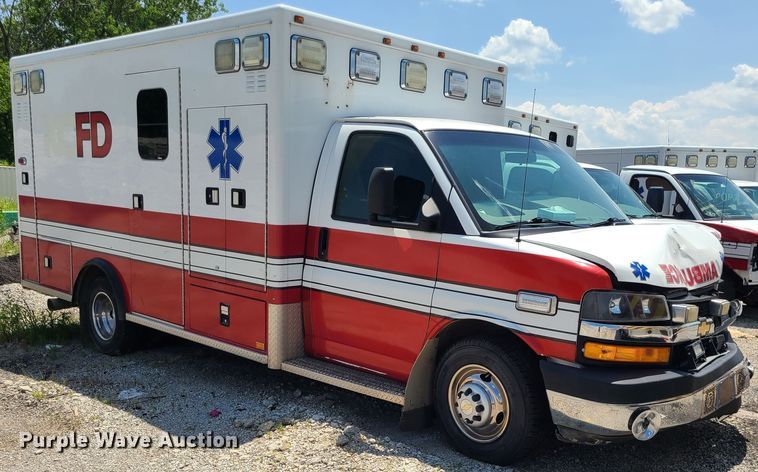 image for item DM4986 2016 Chevrolet Express G4500  ambulance
