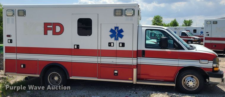 image for item DM4986 2016 Chevrolet Express G4500  ambulance