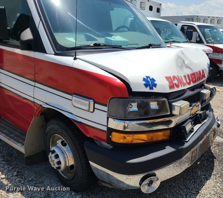image for item DM4986 2016 Chevrolet Express G4500  ambulance