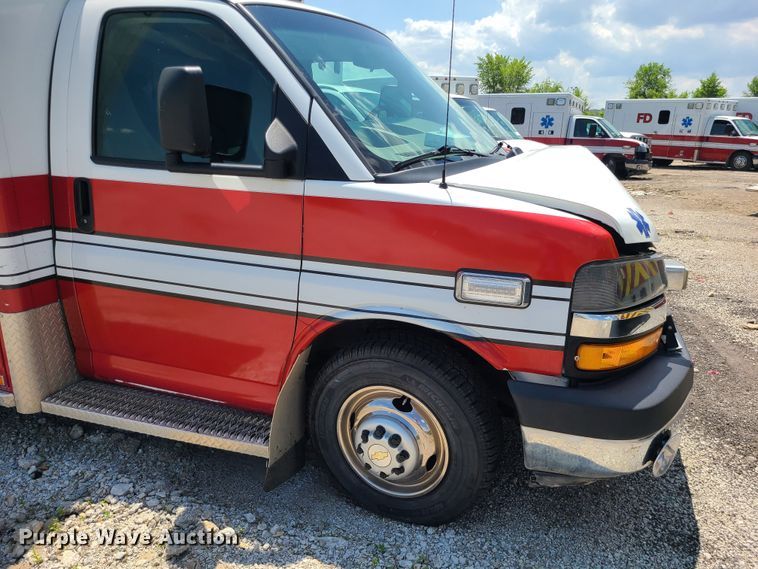 image for item DM4986 2016 Chevrolet Express G4500  ambulance