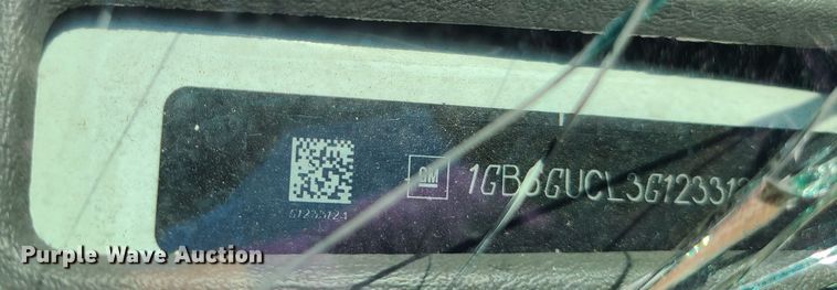 image for item DM4989 2016 Chevrolet Express G4500  ambulance