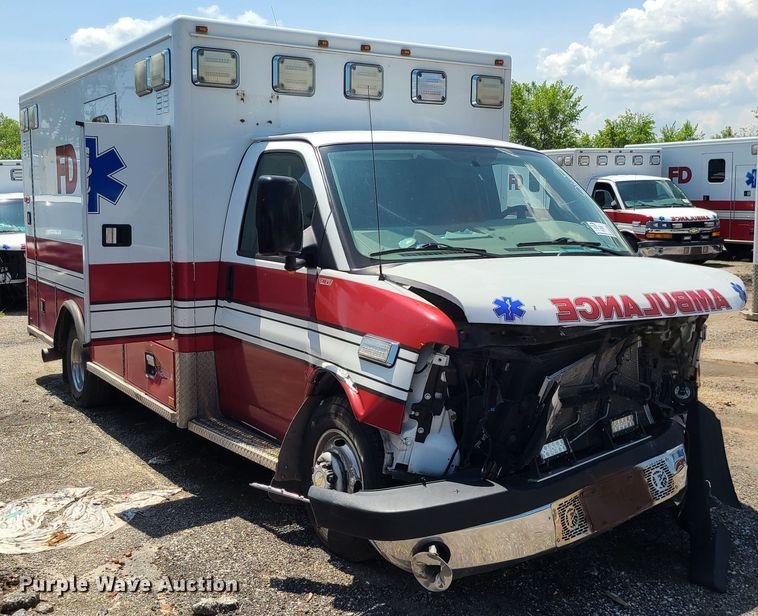 image for item DM4990 2016 Chevrolet Express G4500  ambulance
