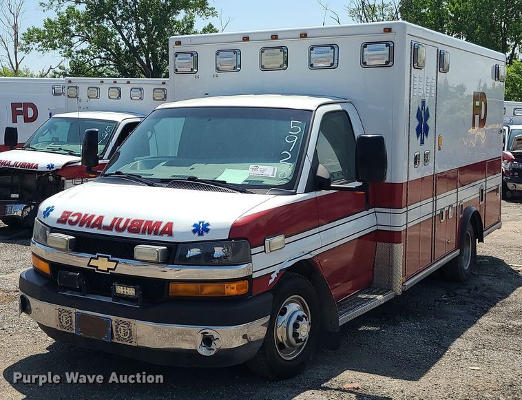 image for item DM4991 2014 Chevrolet Express G4500  ambulance