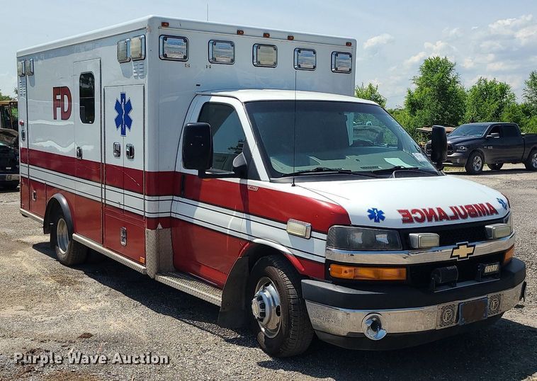 image for item DM4991 2014 Chevrolet Express G4500  ambulance